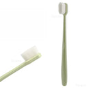 Escova de dentes de bambu cerdas macia ultra fina