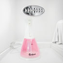 Ferro De Passar Roupas A Vapor Passadeira Vertical 300ml 1350W Cor:Rosa (STO1801