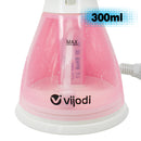 Ferro De Passar Roupas A Vapor Passadeira Vertical 300ml 1350W Cor:Rosa (STO1801
