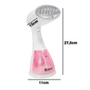 Ferro De Passar Roupas A Vapor Passadeira Vertical 300ml 1350W Cor:Rosa (STO1801