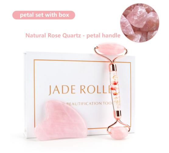 Rolo Massageador Facial Pedra Jade