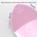 Mini escova vibratória de Silicone
