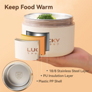 WORTHBUY-Portátil Bento Lunch Box Set, Saco Isolado, Aço Inoxidável, Recipiente De Alimento Térmico, Manter Quente, 18/8