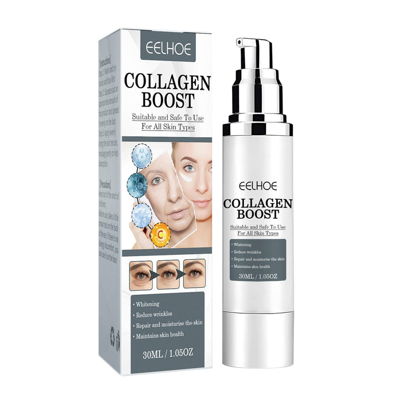 EELHOE Collagen Antirrugas Creme Apertar a pele Reorganização anti-envelhecimento do colágeno desbota linhas finas e hidrata