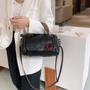 Saco de travesseiro saco das mulheres pingente flor pequena estilo coreano crossbody saco ombro