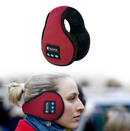 Earmuffs Bluetooth ajustáveis sem fio para homens e mulheres, aquecedor de ouvido com microfone, fones de ouvido quentes