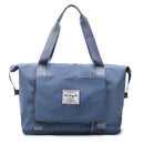 Bolsa de viagem, dobrável das mulheres, portátil de grande capacidade de curta distância viagem de negócios, saco de bagagem, armazenamento de saco de espera, natação, yoga fitness bag