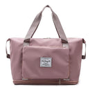 Bolsa de viagem, dobrável das mulheres, portátil de grande capacidade de curta distância viagem de negócios, saco de bagagem, armazenamento de saco de espera, natação, yoga fitness bag