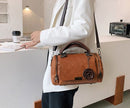 Saco de travesseiro saco das mulheres pingente flor pequena estilo coreano crossbody saco ombro