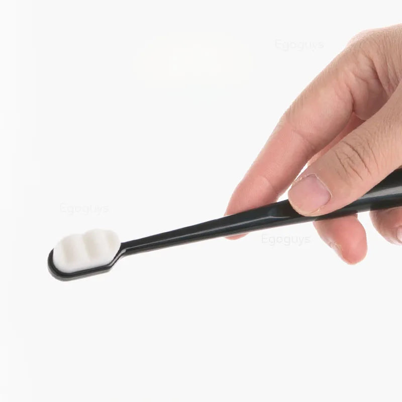 Escova de dentes de bambu cerdas macia ultra fina