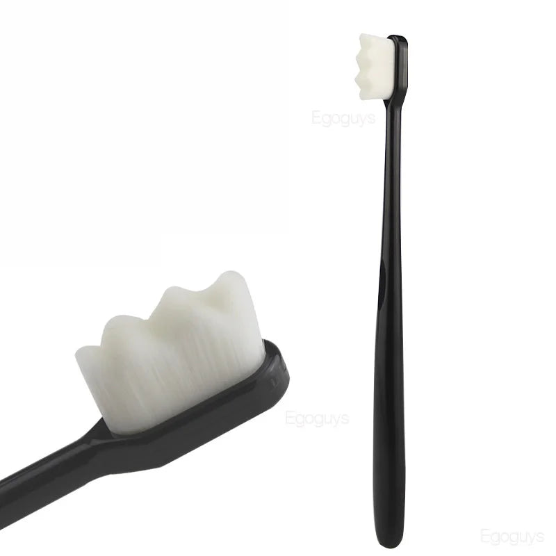Escova de dentes de bambu cerdas macia ultra fina