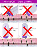 Depilador USB Portátil Recarregável para Mulheres, Ferramenta De Remoção De