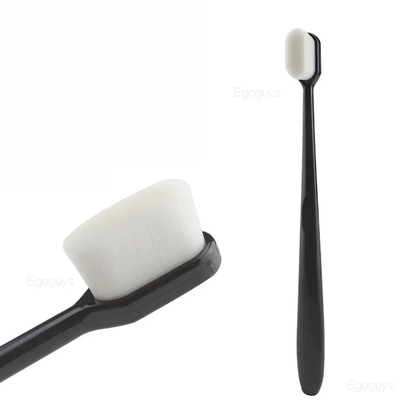 Escova de dentes de bambu cerdas macia ultra fina