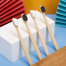 Escova de dentes de bambu cerdas macia ultra fina