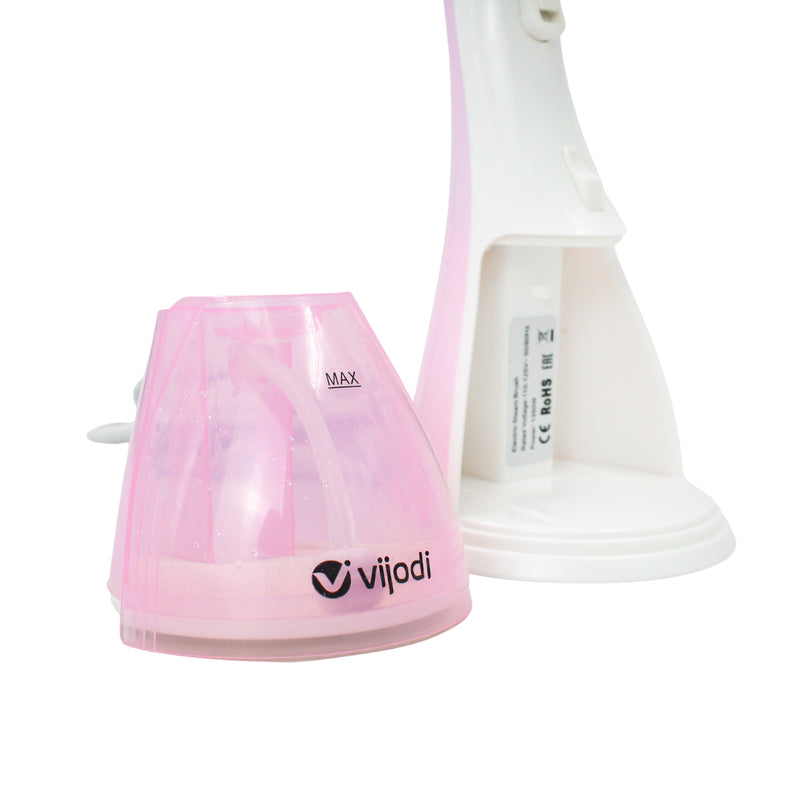 Ferro De Passar Roupas A Vapor Passadeira Vertical 300ml 1350W Cor:Rosa (STO1801