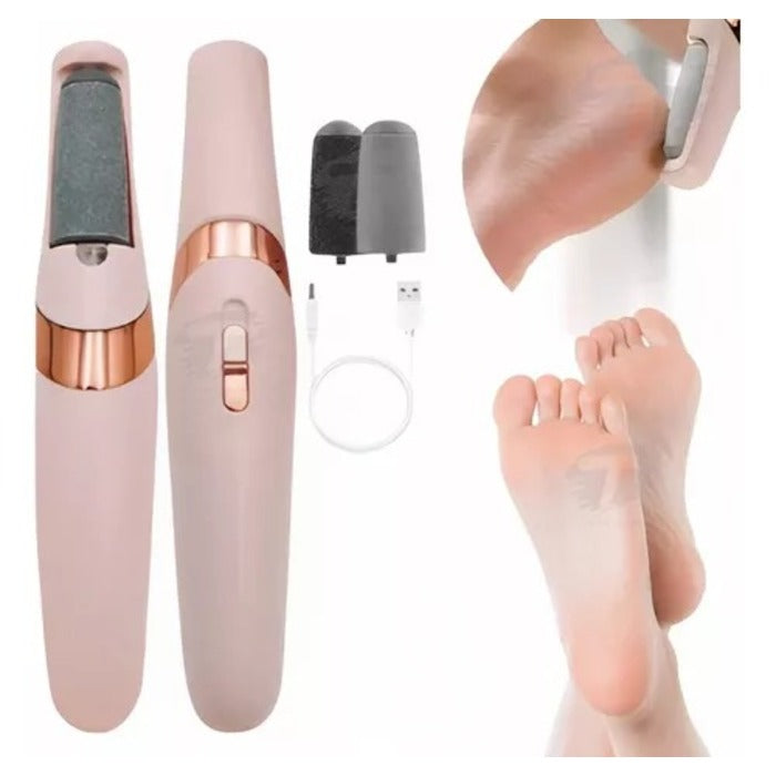 LIXA PARA PÉS ELÉTRICA ESFOLIANTE E REMOVEDOR DE CALOS PORTÁTIL AK-M001 (4074