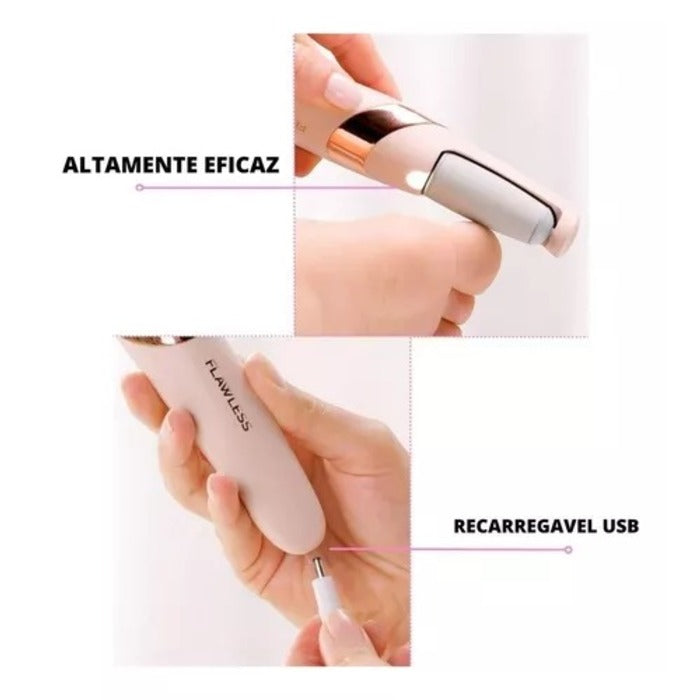 LIXA PARA PÉS ELÉTRICA ESFOLIANTE E REMOVEDOR DE CALOS PORTÁTIL AK-M001 (4074