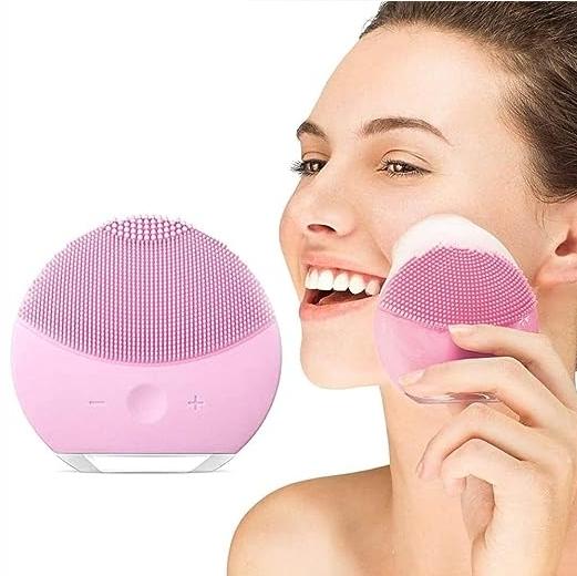 Massageador e Esponja Facial Elétrica