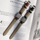 Relógio Feminino de Couro Vintage