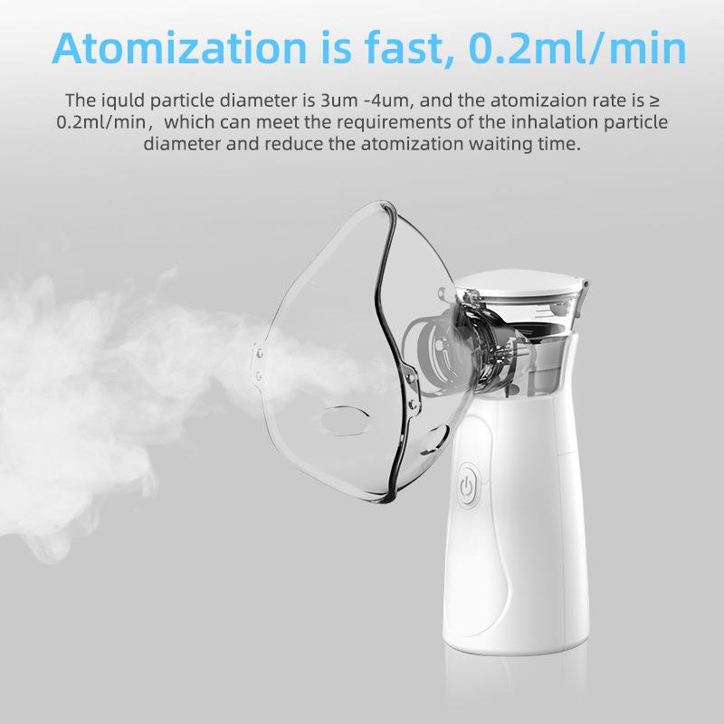 G-tech Inalador Nebulizador Portátil e Ultra Silencioso