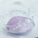 Mini escova vibratória de Silicone