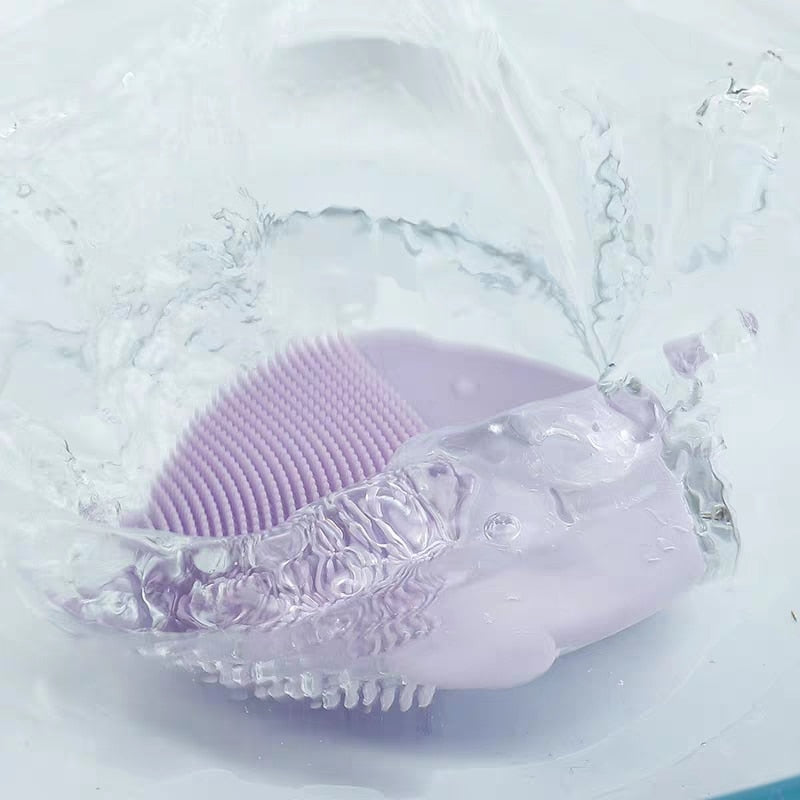 Mini escova vibratória de Silicone