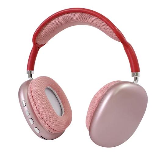 P9 Fones de ouvido sem fio Bluetooth com microfone com cancelamento de ruído Fones de ouvido com som estéreo Fones de ouvido para jogos esportivos Compatível com TF