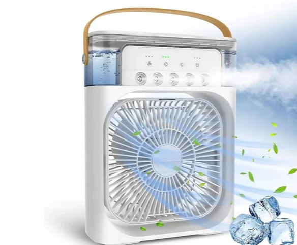 Mini refrigerador de ar pequeno