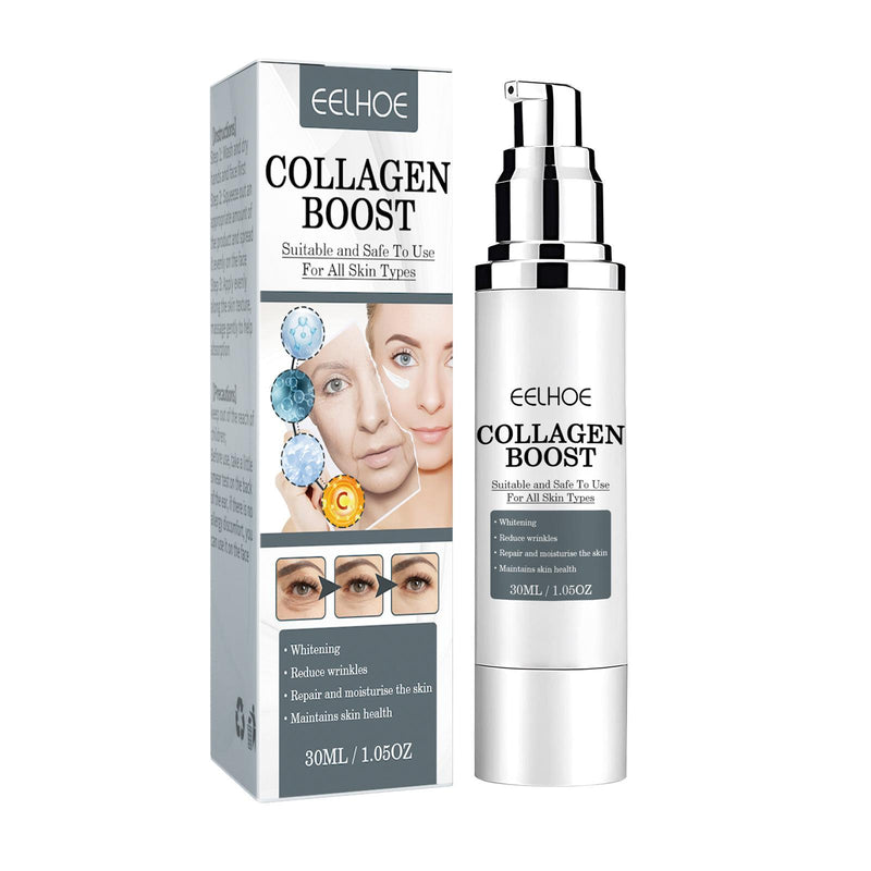 EELHOE Collagen Antirrugas Creme Apertar a pele Reorganização anti-envelhecimento do colágeno desbota linhas finas e hidrata
