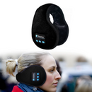 Earmuffs Bluetooth ajustáveis sem fio para homens e mulheres, aquecedor de ouvido com microfone, fones de ouvido quentes