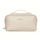 Necessaire Maquiagem para viagem de couro portátil