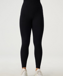 Calças de ioga de quadril de pêssego de outono e inverno