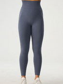 Calças de ioga de quadril de pêssego de outono e inverno