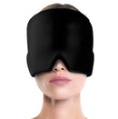 Exaustor de compressão de gelo alivia enxaqueca estresse extensível capa compressa fria para cabeça fisioterapia olho / máscara