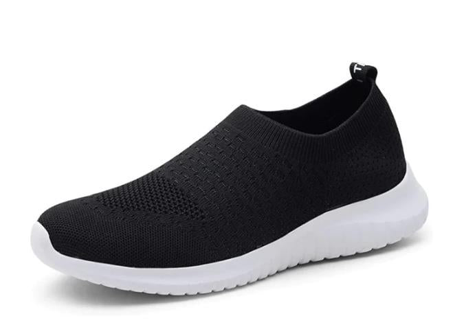 sapatos da mãe voam meias de malha sapatos femininos
