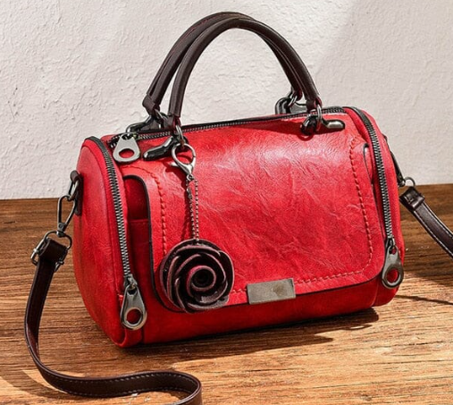 Saco de travesseiro saco das mulheres pingente flor pequena estilo coreano crossbody saco ombro