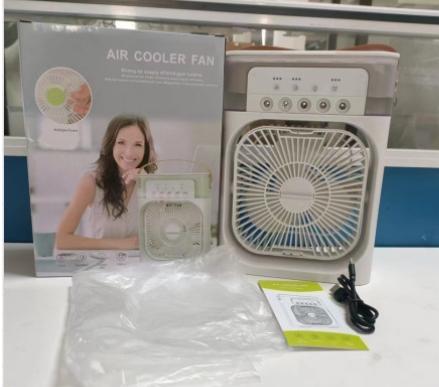 Mini refrigerador de ar pequeno